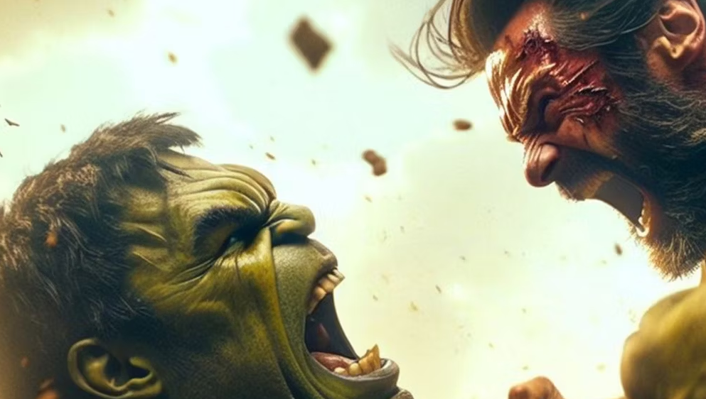 Hugh Jackman’s Wolverine Battles Hulk In Brutal MCU Fan Art